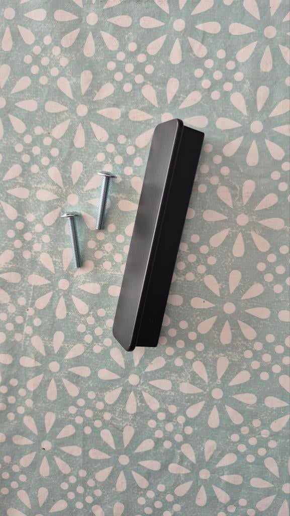 Ikea Hackas handgreep 100mm zwart, Ophalen of Verzenden