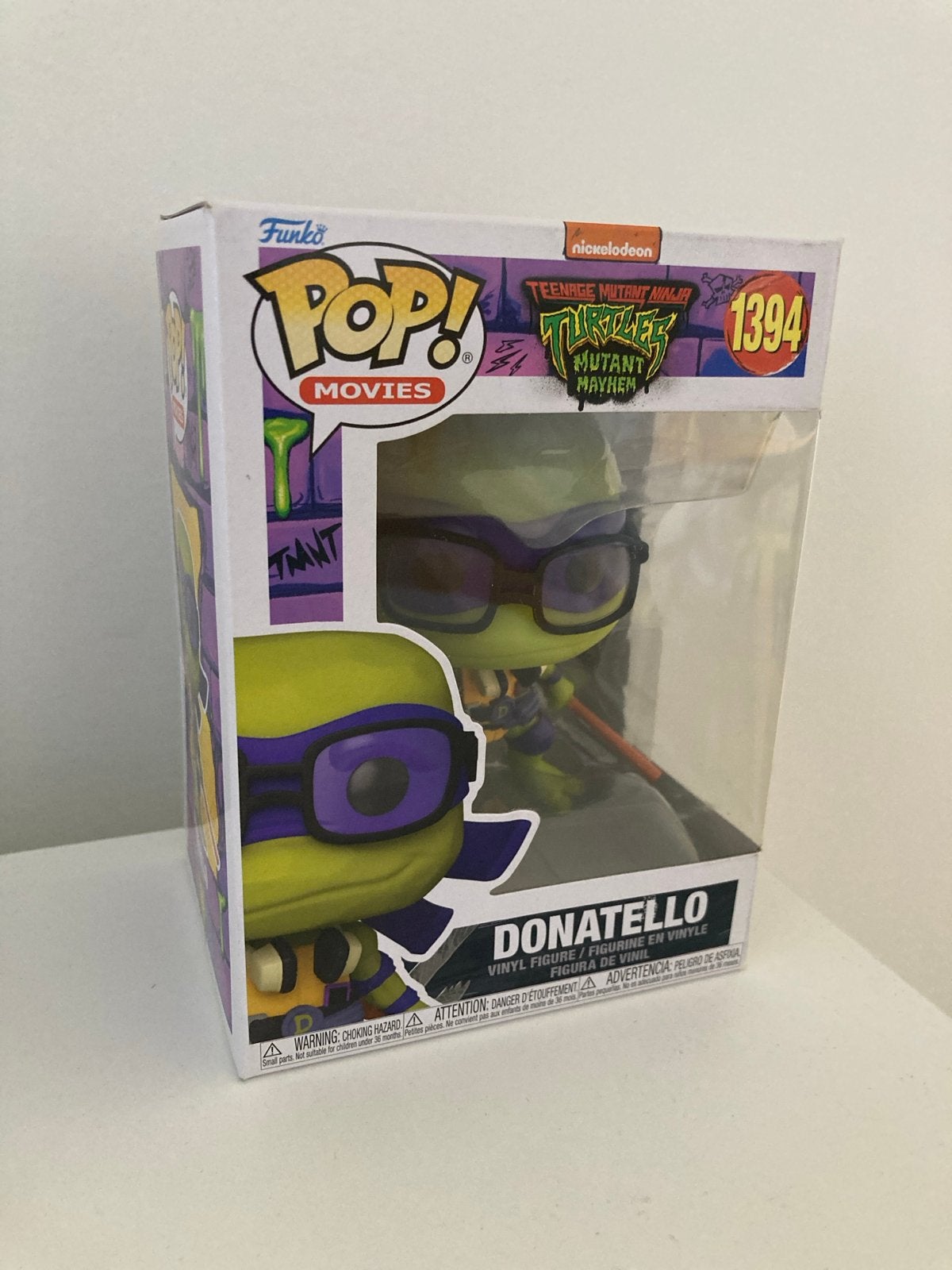 Funko Pop! Movies Teenage Mutant Ninja Turtles Donatello, Ophalen, Nieuw