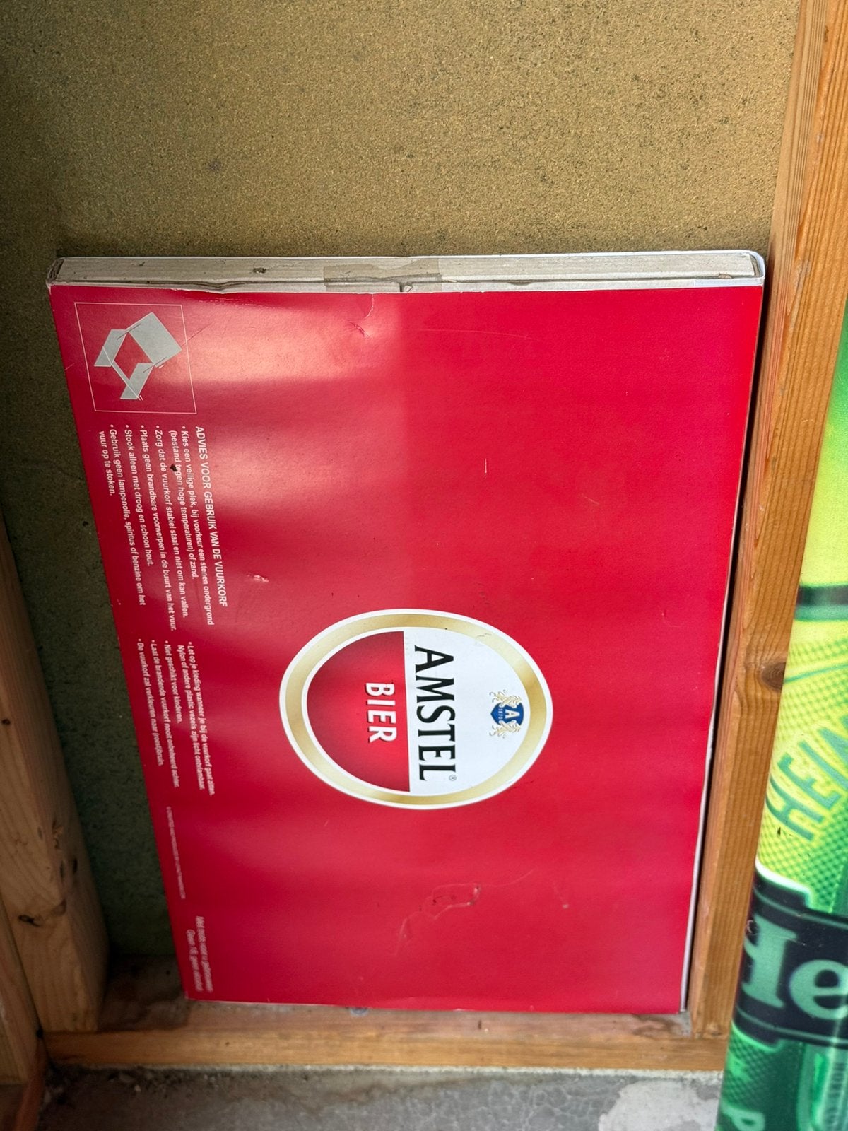 Amstel bier vuurpot / bbq, Verzamelen, Ophalen, Nieuw, Amstel