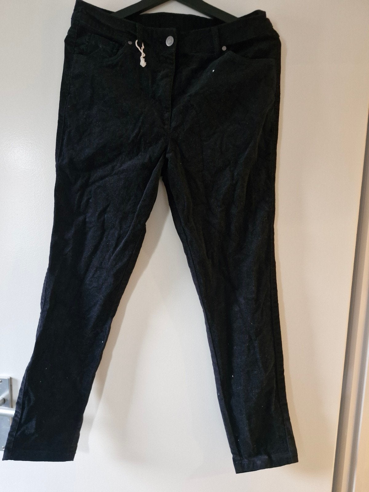 zwarte suede broek maat 40, Kleding | Dames, Broeken en Pantalons, Maat 38/40 (M), Up2Fashion, Zwart, Onbekend
