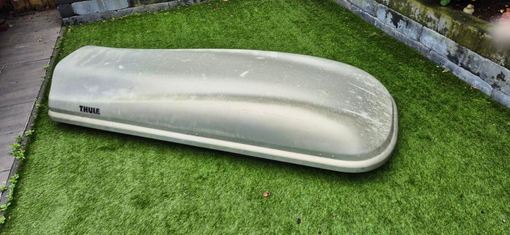 Dakkoffer THULE ocean extra groot 232x90x40 veel inhoud, Auto diversen, Ophalen, Gebruikt