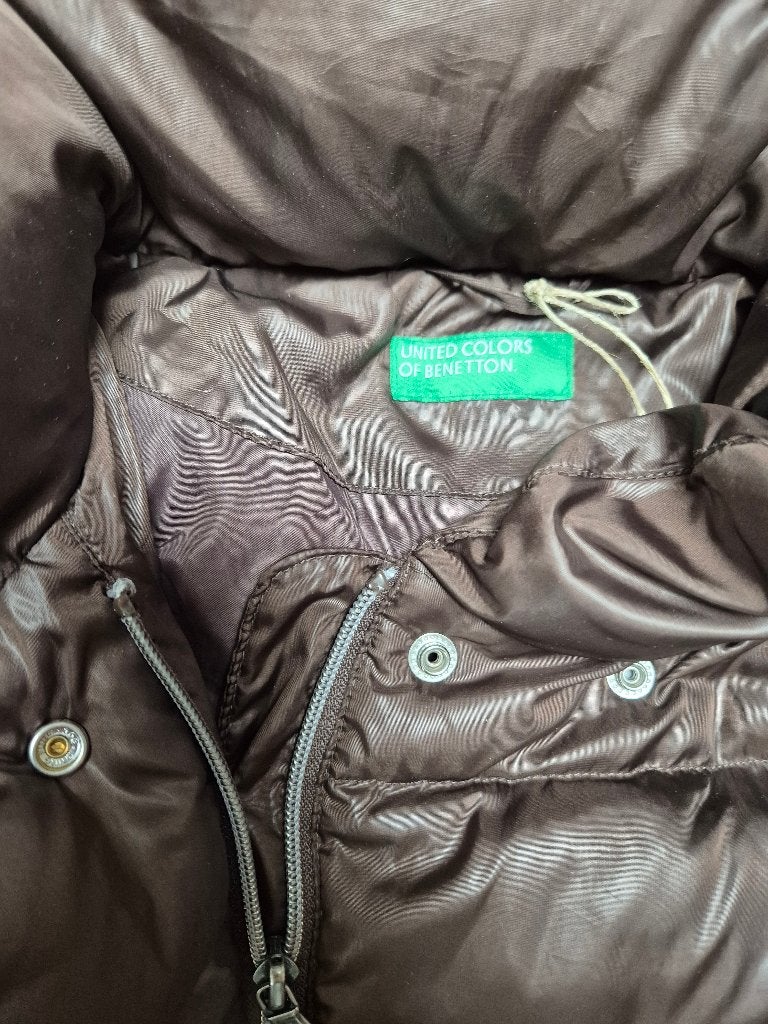 United Colors of Benetton winterjas maat 2XL (160cm) ZGAN, Ophalen, United Colors of Benetton, Meisje, Zo goed als nieuw