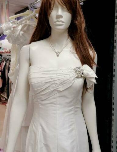 Mon Cheri Bridals nieuwe trouwjurk Ivory + sleep 42 nr 37216, Trouwjurk, ., Wit, Mon Cheri
