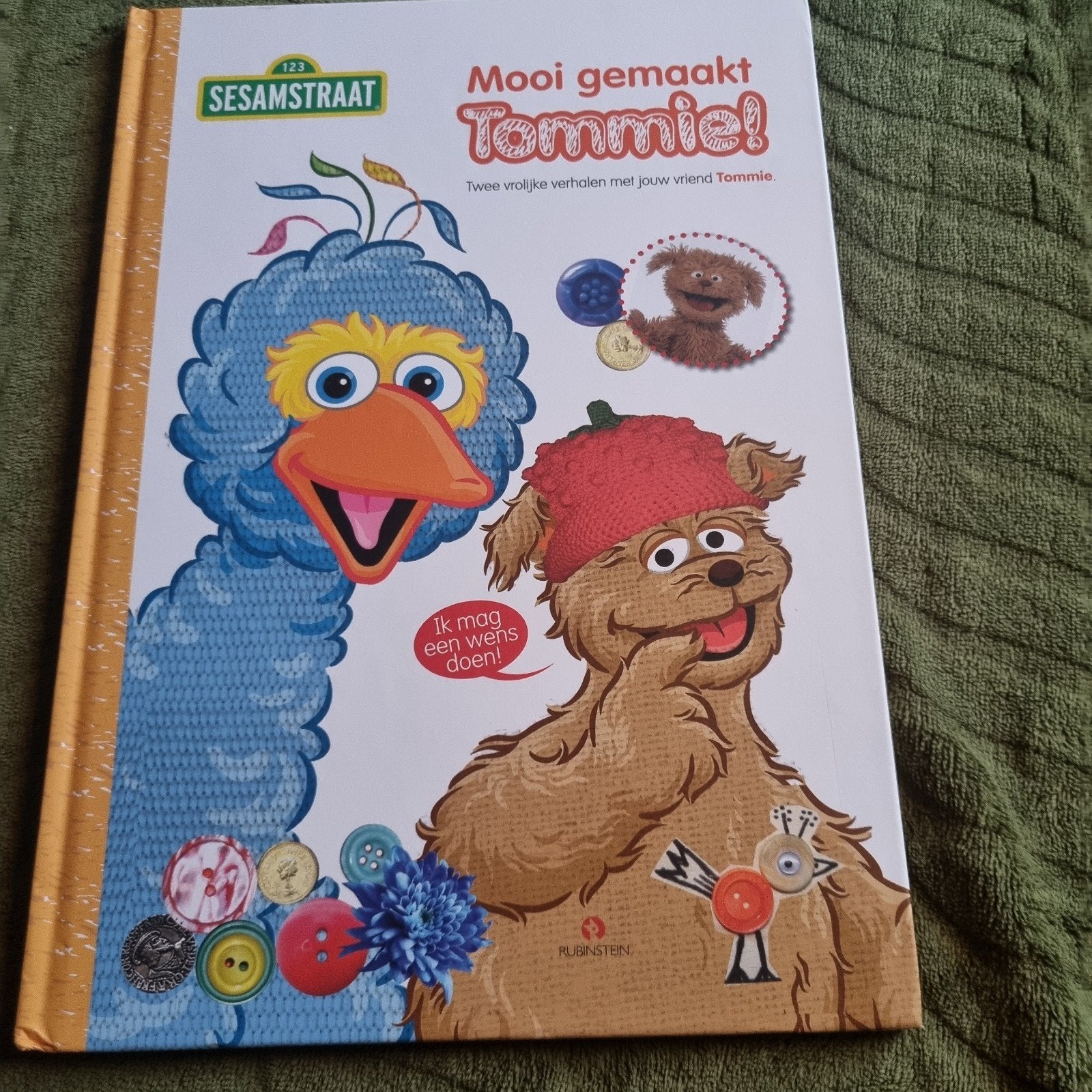 Sesamstraat: Mooi gemaakt Tommie! (Rubinstein), Ophalen of Verzenden, Zo goed als nieuw, Fictie algemeen