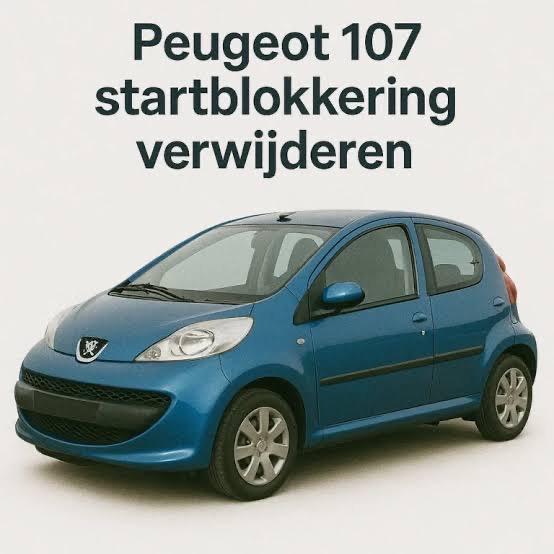 Immo off startblokering verwijderen peugeot/Citroën/aygo, Auto diversen, Tuning en Styling, Ophalen of Verzenden