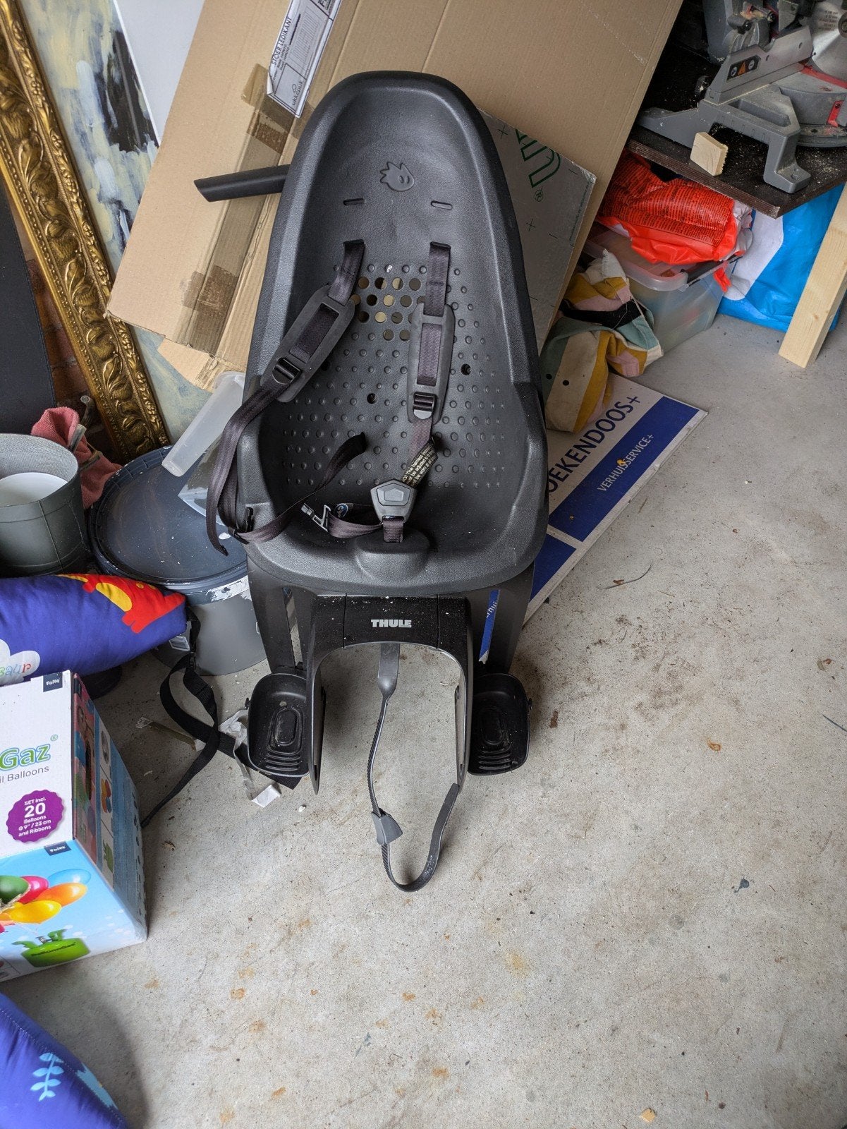 Thule Kinderstoeltje voor op fiets, Fietsen en Brommers, Ophalen, Achterzitje, 0 t/m 18 kg, Thule