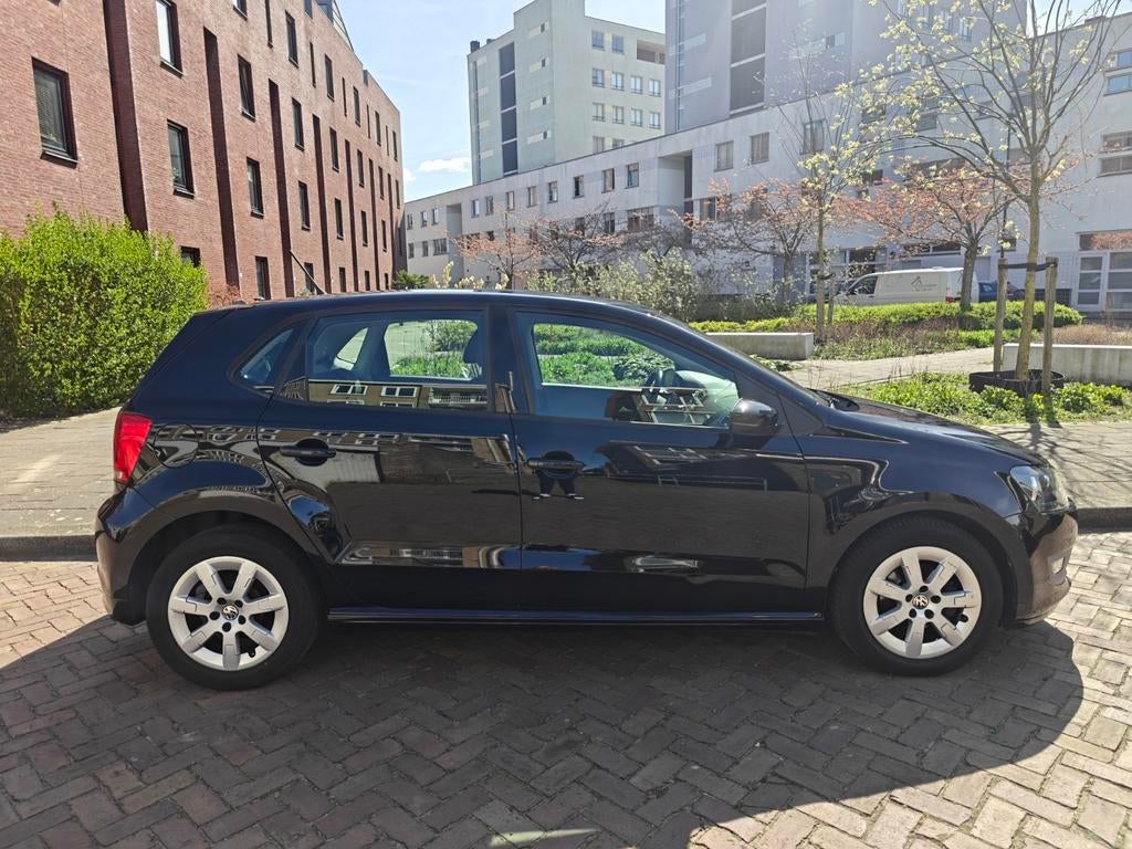 Volkswagen Polo 1.2 TDI 75PK 5D Bluemotion 2011 Zwart, Auto's, Volkswagen, Voorwielaandrijving, 74 pk, 1199 cc, 96 €/maand