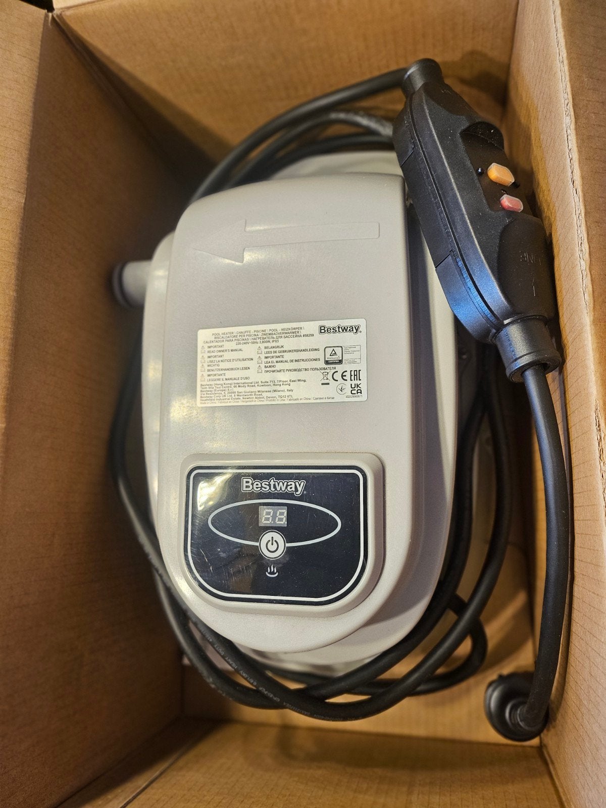 bestway zwembadverwarmer, Tuin en Terras, Zwembad-toebehoren, Ophalen, Zo goed als nieuw, Verwarming