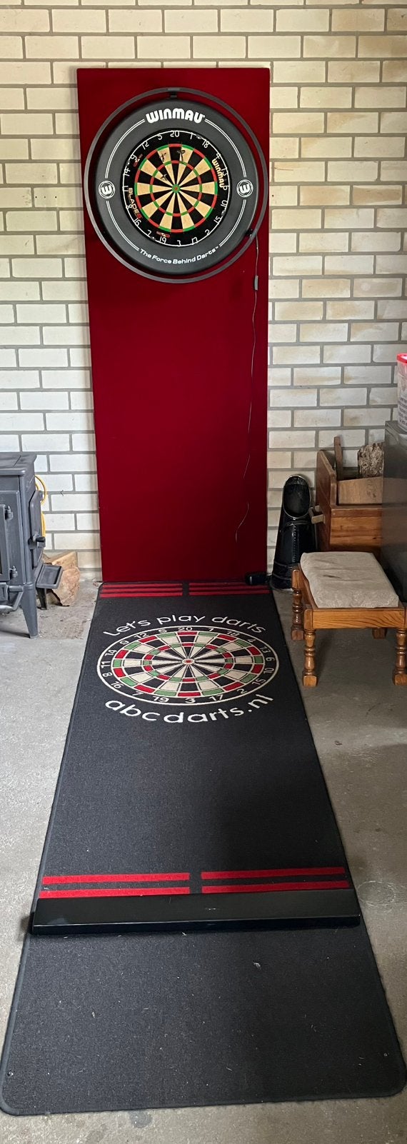 Zeer complete dartset !!!!!, Ophalen of Verzenden, Zo goed als nieuw, Dartbord met pijlen