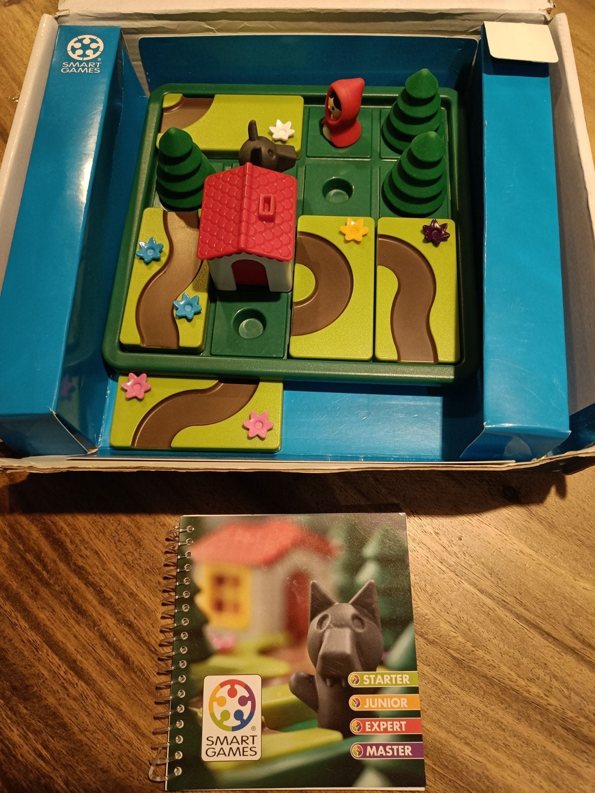 Smart Games Roodkapje Deluxe IQ Spel, Ophalen of Verzenden, 10 tot 50 stukjes, Gebruikt, 4 tot 6 jaar