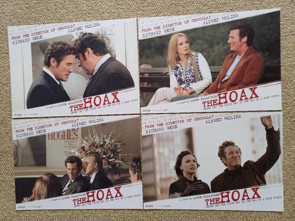 THE   HOAX      lobbycard set., Verzenden, Nieuw, A1 t/m A3, Film en Tv