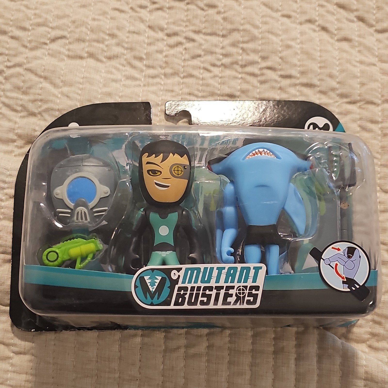Mutant Busters Shooter & Sharco actiefiguren set, Ophalen of Verzenden, Nieuw