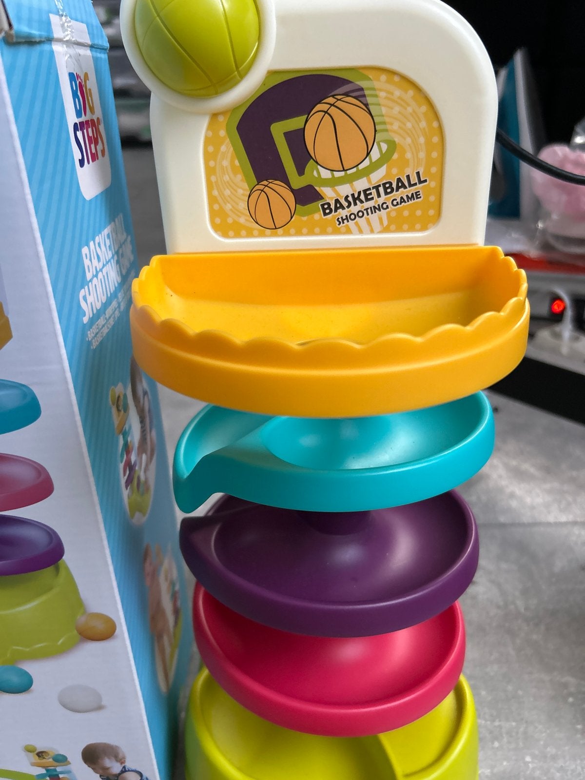 Big Steps Basketbal Schietspel - Motorische Vaardigheden, Ophalen, Gebruikt, Overige typen