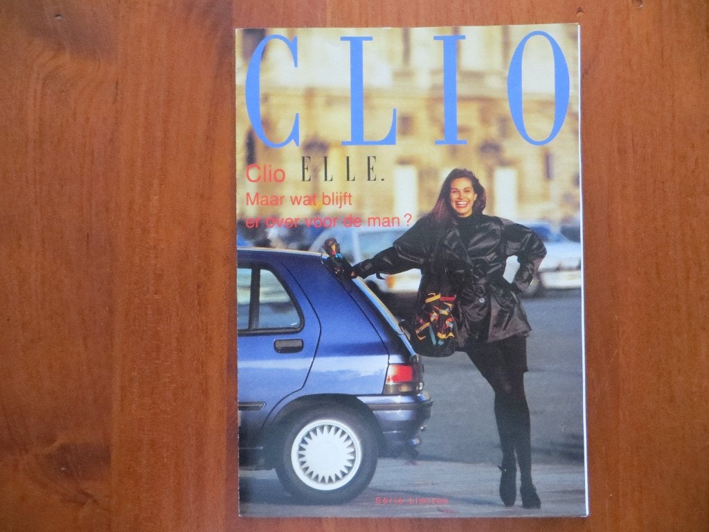 Renault Clio Elle (dec. 1992; modeljaar 1993) + bijlage, Ophalen of Verzenden, Nieuw, Renault