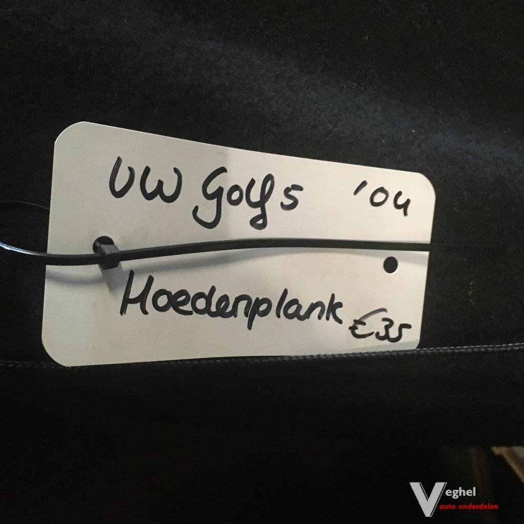 Vw Golf 5 2005 Hoedenplank, Ophalen, Gebruikt, -, -