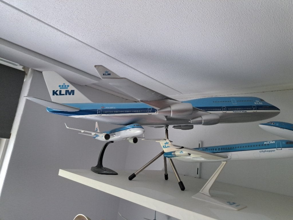 KLM Boeing 747-400, Ophalen, Gebruikt, Schaalmodel