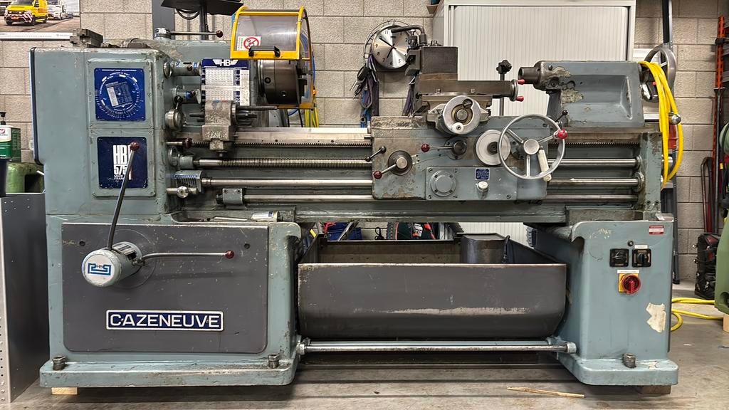 Cazeneuve 575 draaibank, Ophalen, Gebruikt, Metaaldraaibank, 500 tot 1000 mm