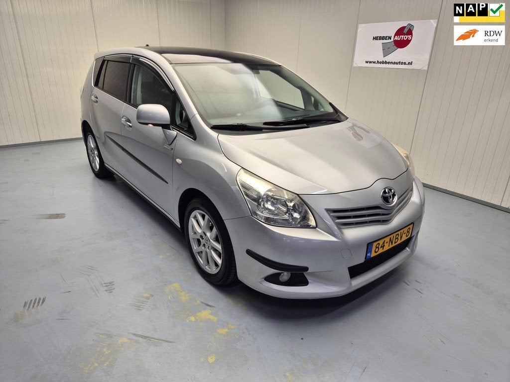 Toyota Verso 1.8 VVT-i Business Limited Navi Camera Ecc Crui, Auto's, Toyota, Bedrijf, Te koop, Verso, ABS, Achteruitrijcamera