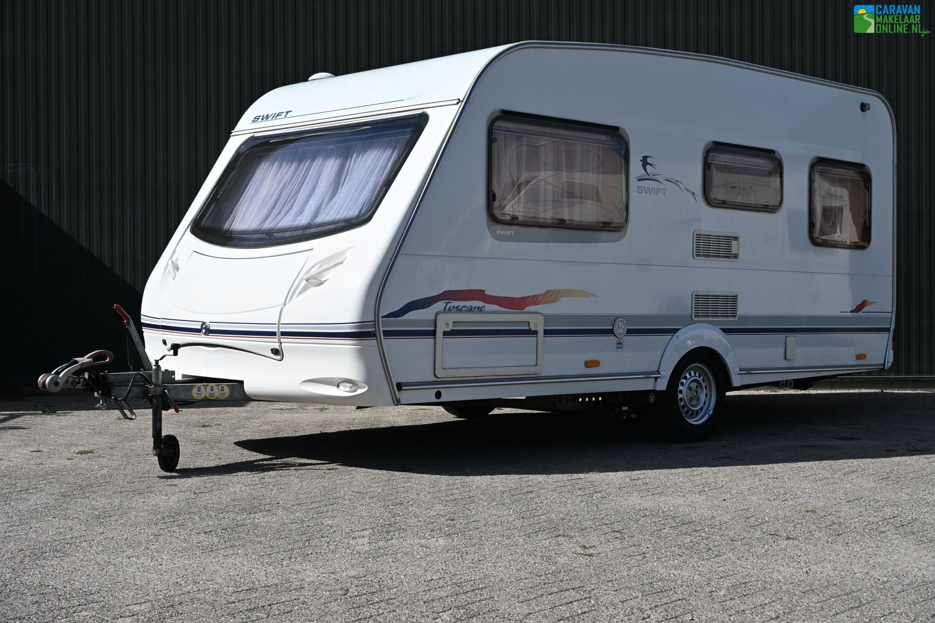 Swift Toscane 450|Zak luifel|Mover, Rondzit, 750 - 1000 kg, 5 tot 6 meter, Tot en met 4