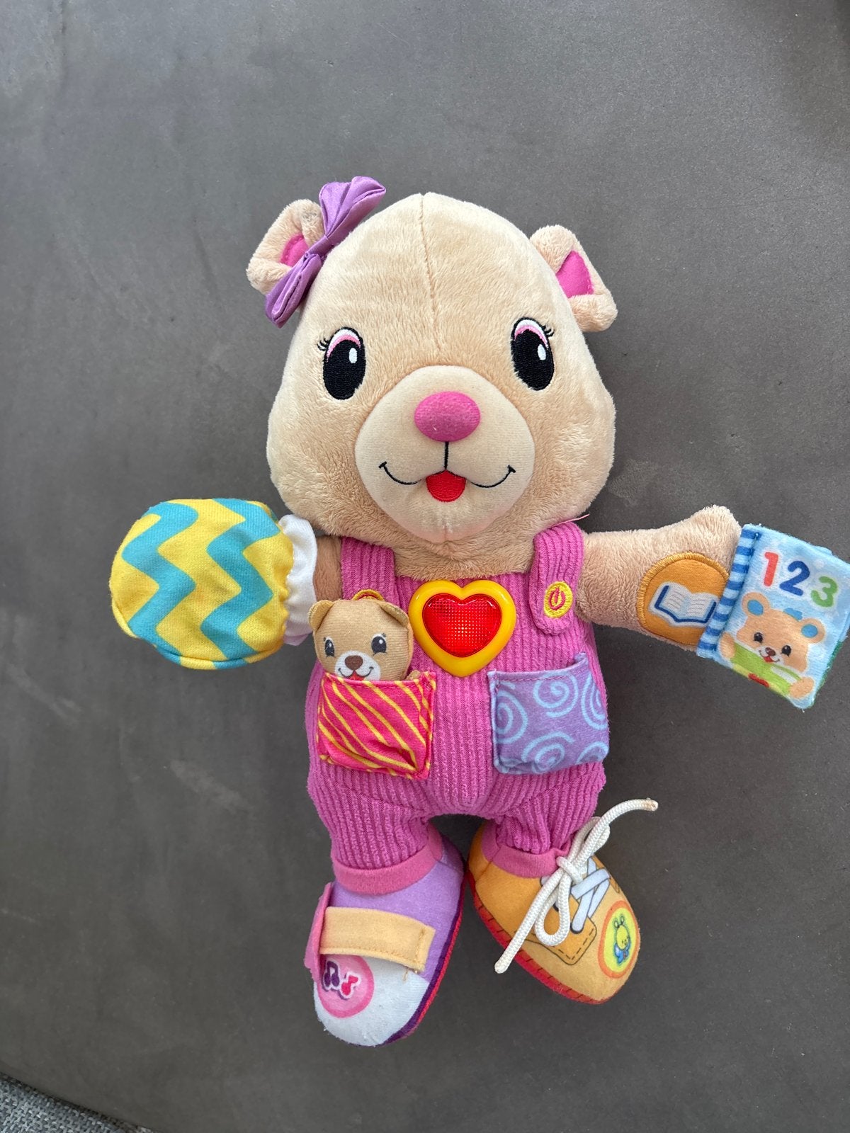 VTech Baby Speel- en Leerbeer met geluid, Ophalen of Verzenden, Zo goed als nieuw, Overige typen, Met geluid