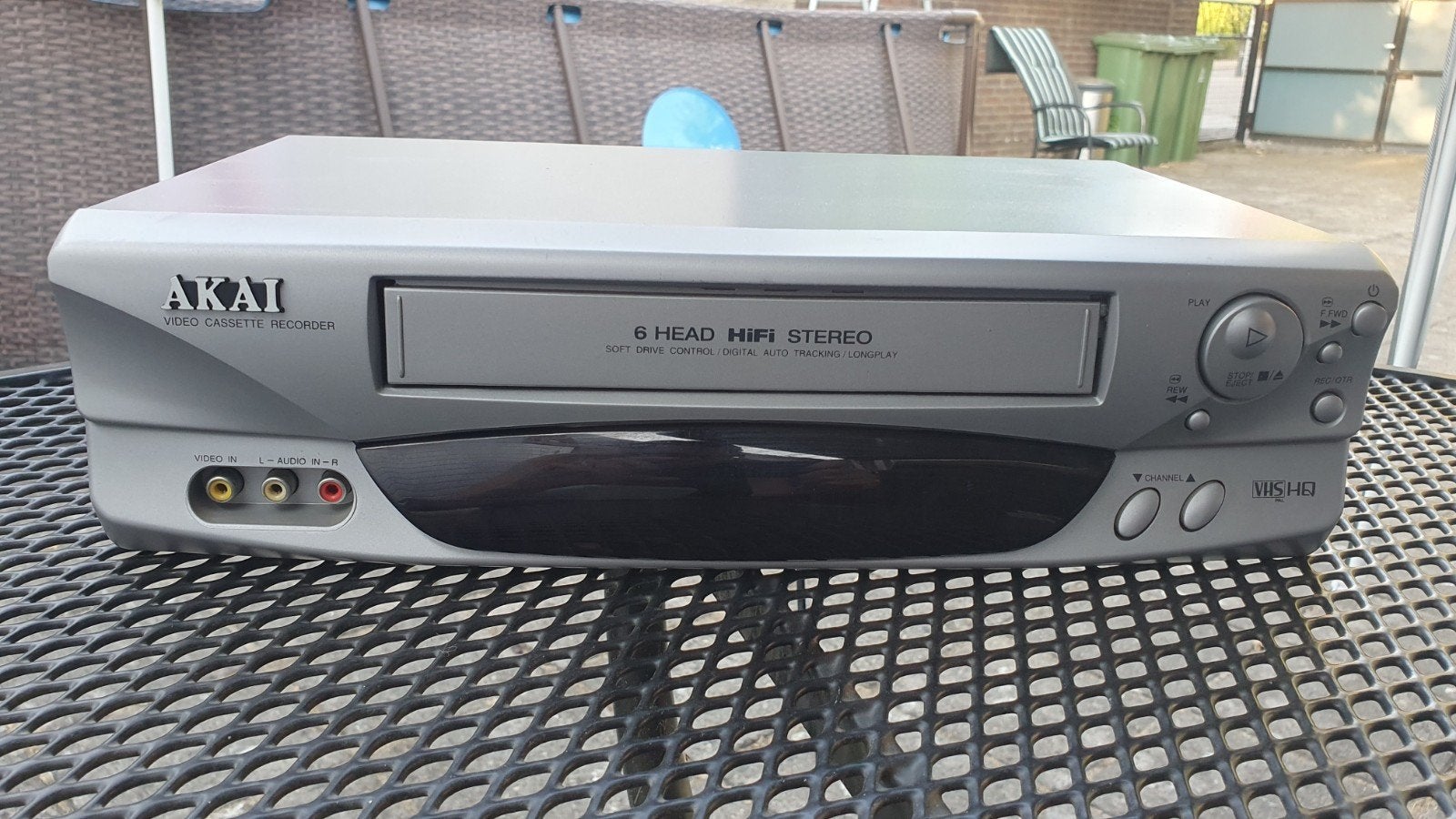 Akai VCR VHS Videorecorder VS-K603N-E3/E7 (S), Ophalen, Gebruikt, VHS-speler of -recorder