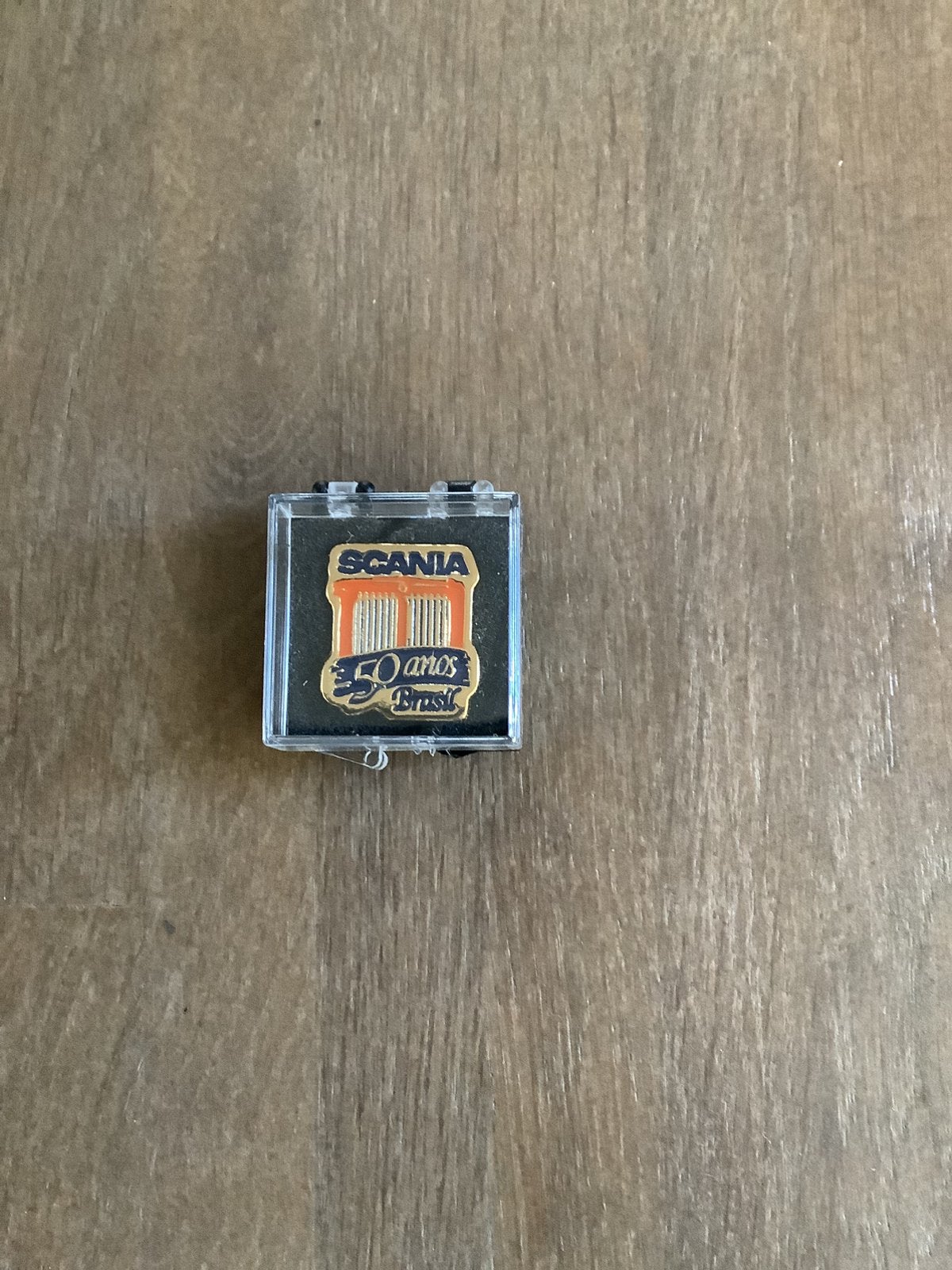 Scania Pin Brasil, Ophalen of Verzenden, Nieuw, Transport, Speldje of Pin