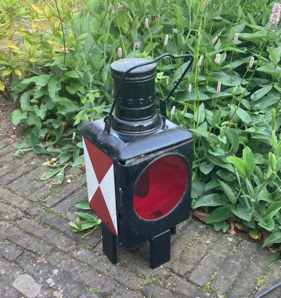 Lantaarn/ sein    Spoorwegen, Ophalen of Verzenden, Zo goed als nieuw, Trein, Overige typen