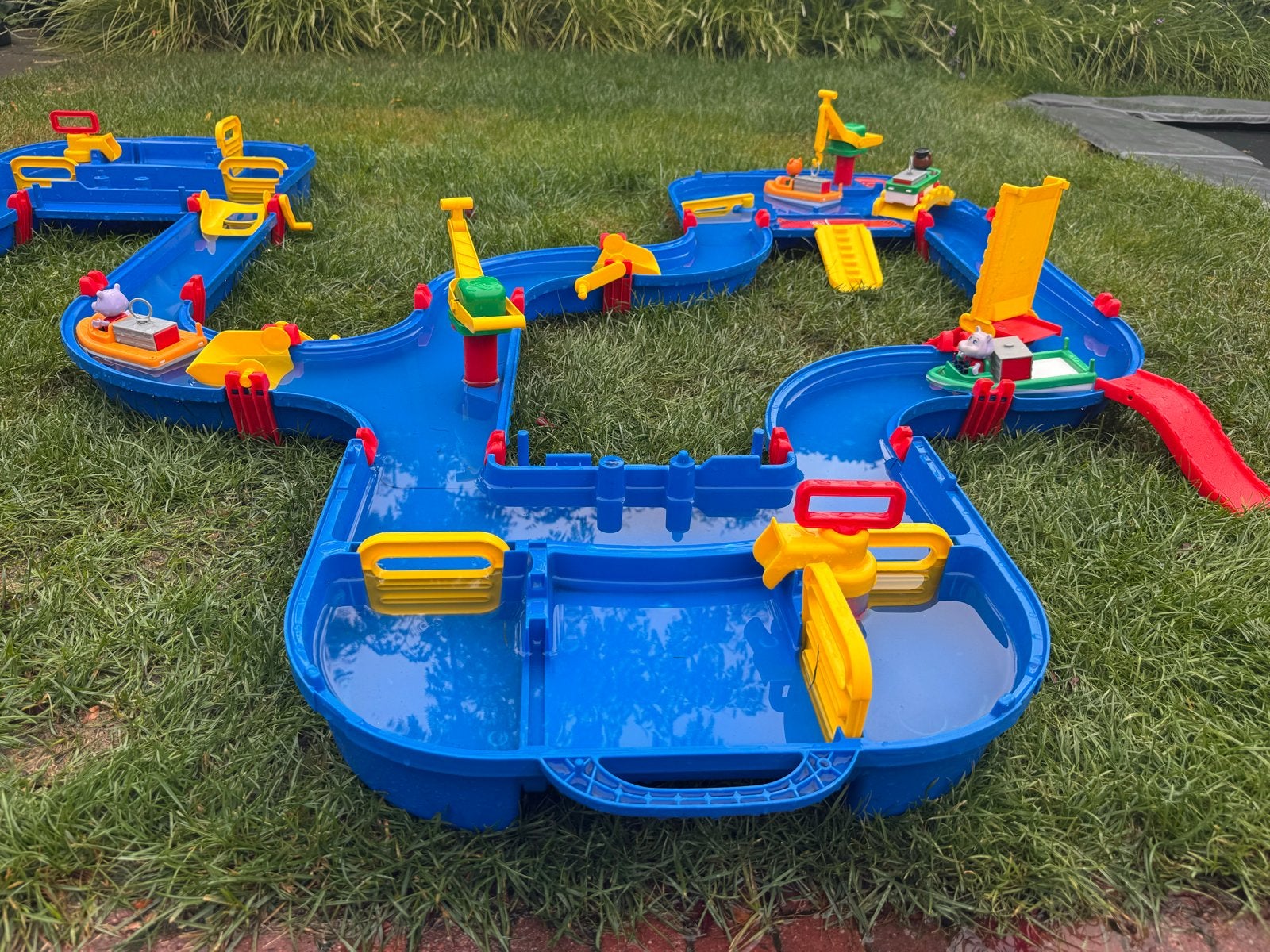 Aquaplay waterbaan - 2 sets gecombineerd, Ophalen, Zo goed als nieuw