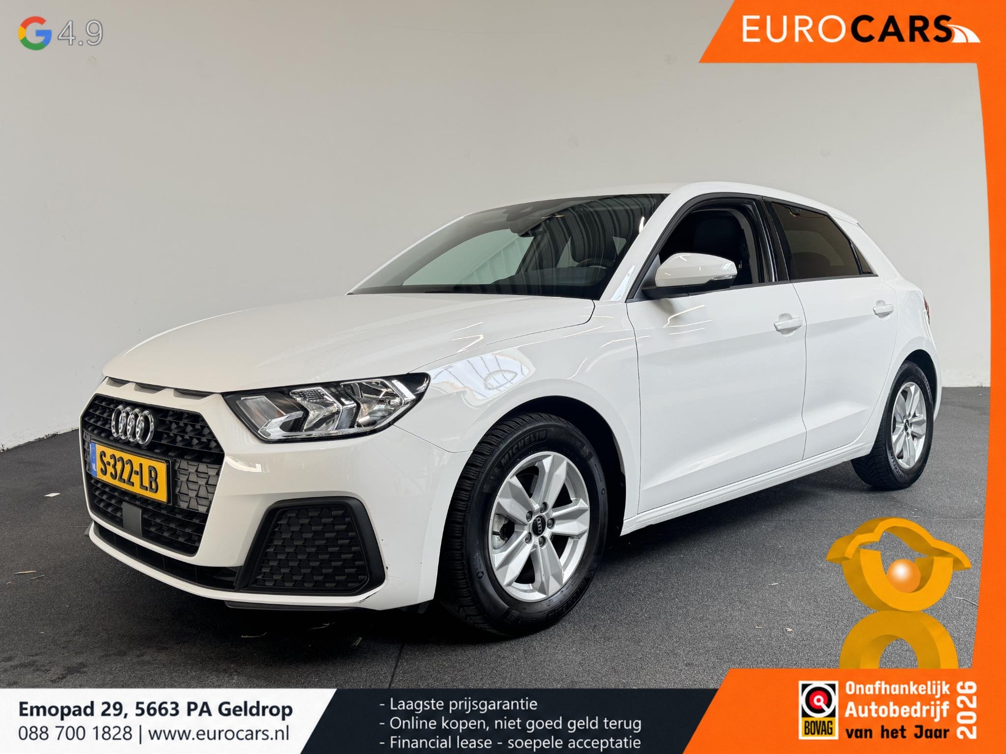 Audi A1 Sportback 30 TFSI 110pk Pro Line Navigatie MMi plus, Voorwielaandrijving, Stof, Euro 6, Origineel Nederlands