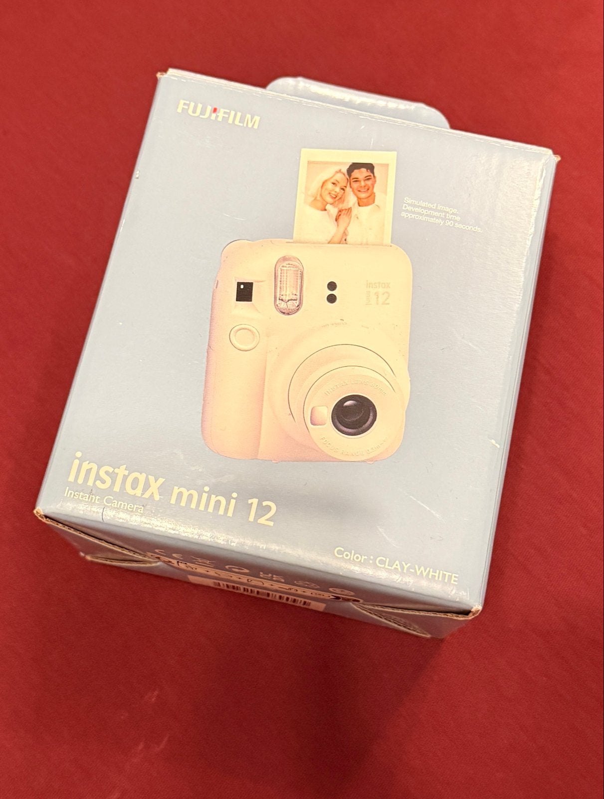Limited Edition McDonald's Fujifilm Instax Mini 12, Audio, Tv en Foto, Fotocamera's Digitaal, Ingebouwde flitser, Handleiding