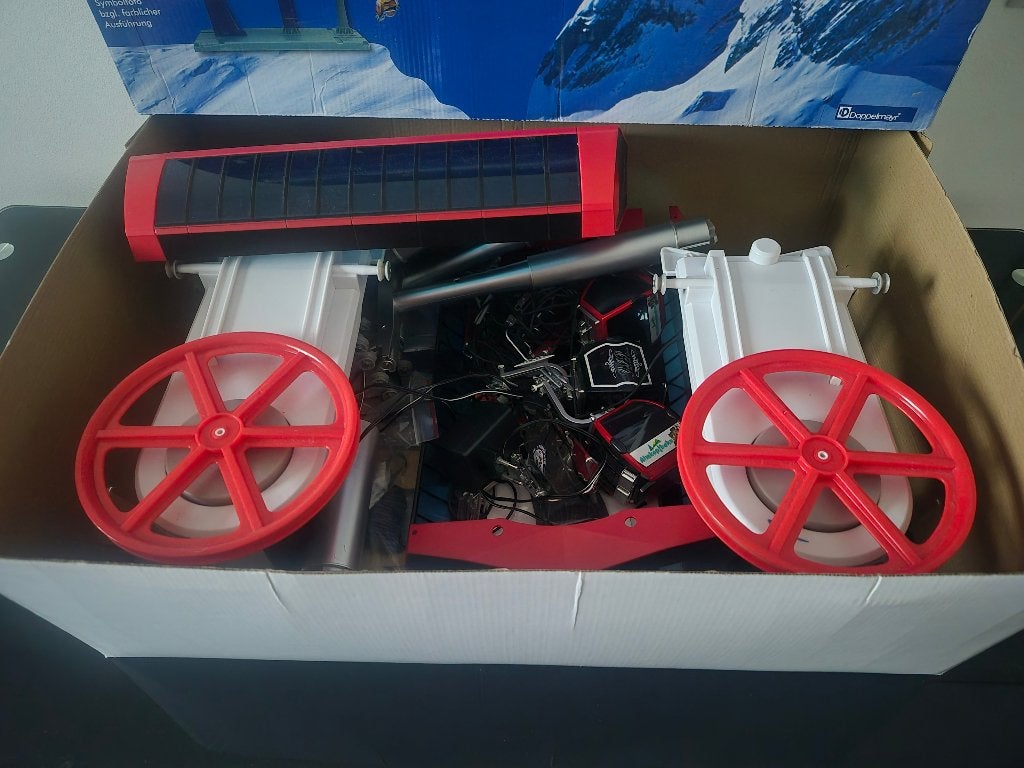 Jaegerndorfer kabelbaan profi set JC-84491, Diversen, Ophalen, Zo goed als nieuw