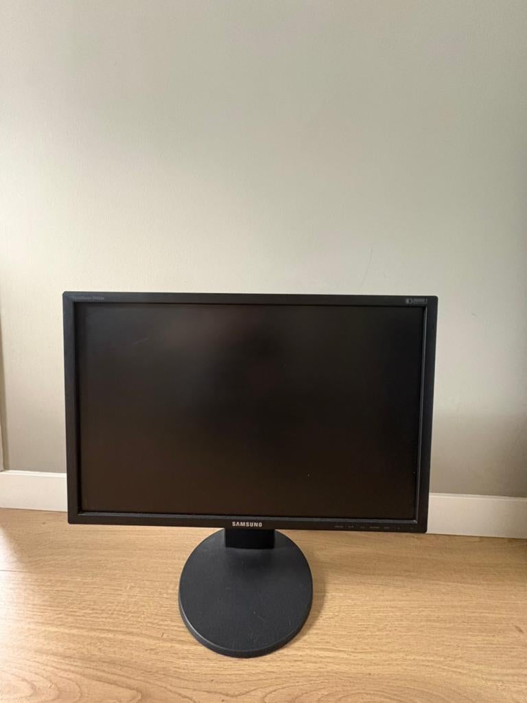 2x Samsung Syncmaster 2443, Computers en Software, Monitoren, Ophalen, Gebruikt, Full HD, In hoogte verstelbaar