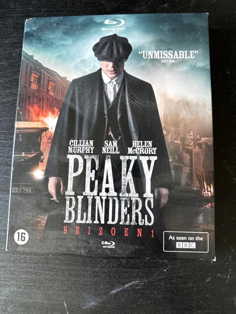 Peaky Blinders Seizoen 1 Blu-ray - Misdaad Drama Serie, Vanaf 12 jaar, Ophalen of Verzenden, Zo goed als nieuw