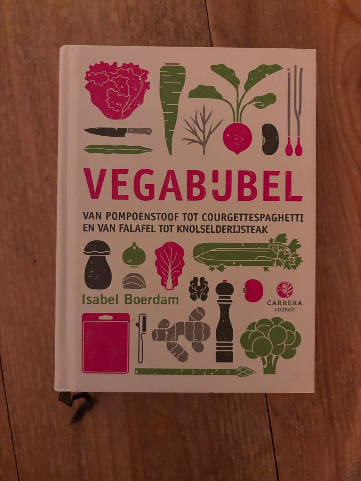 Vegabijbel Kookboek - Isabel Boerdam, Gelezen, Hoofdgerechten, Vegetarisch, Ophalen of Verzenden
