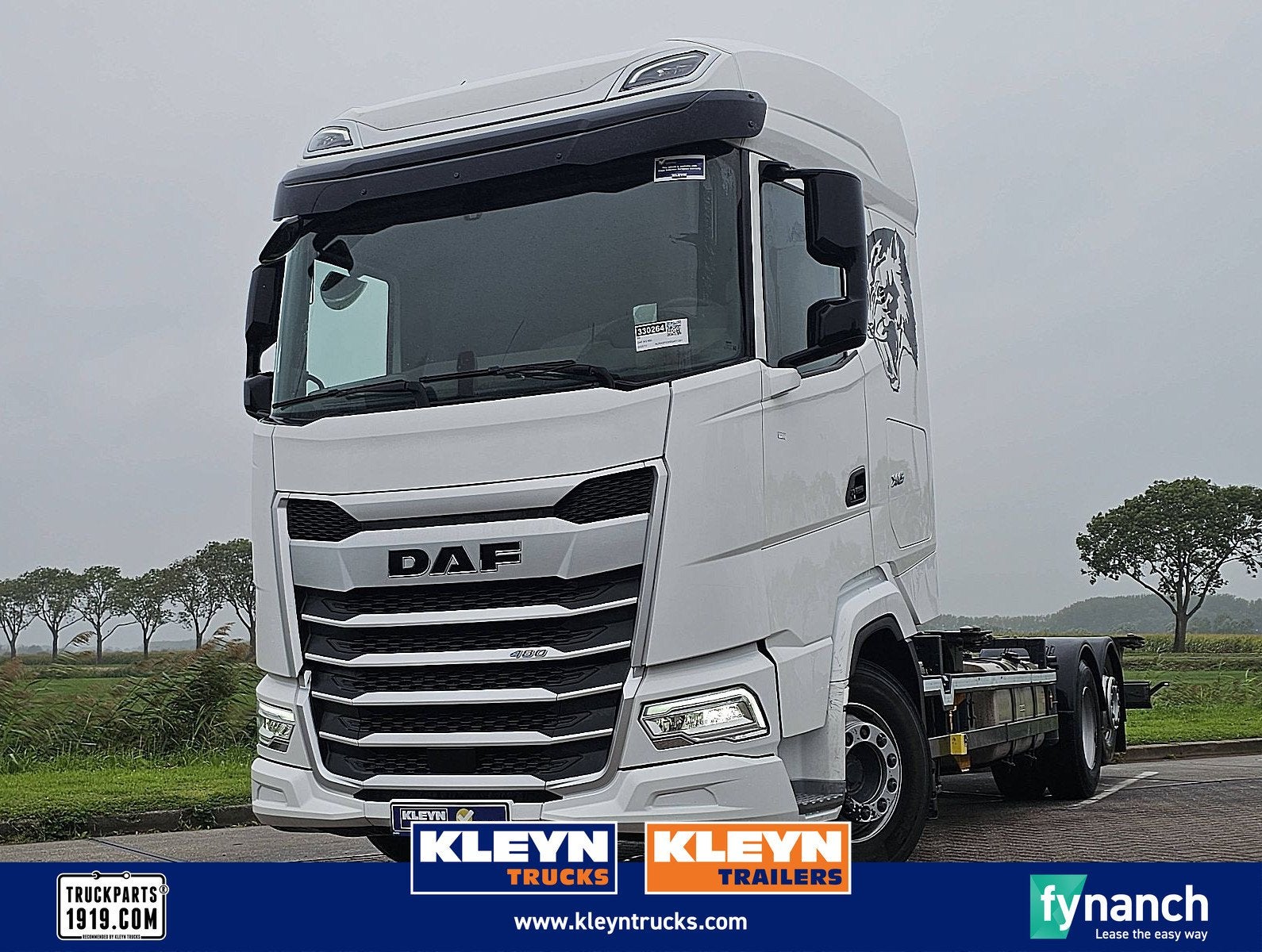DAF XG 480 zf-intarder, Auto's, Automaat, Euro 6, Wit, Bedrijf