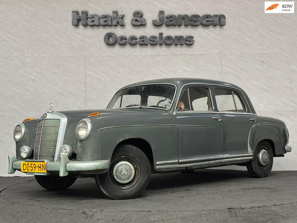 Mercedes-Benz 220 S Ponton Barnfind opknapper rollend, 1300 kg, Gebruikt, Overige carrosserieën, Bedrijf
