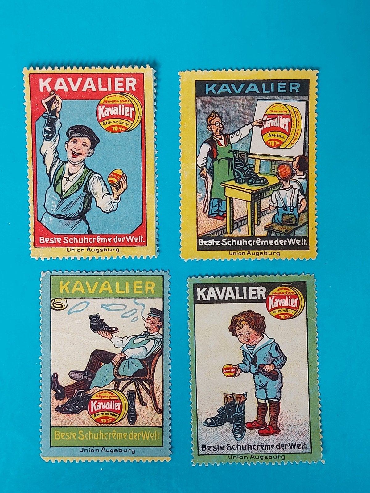 Sluitzegels KAVELIER Schoenpoets (2), Verzenden