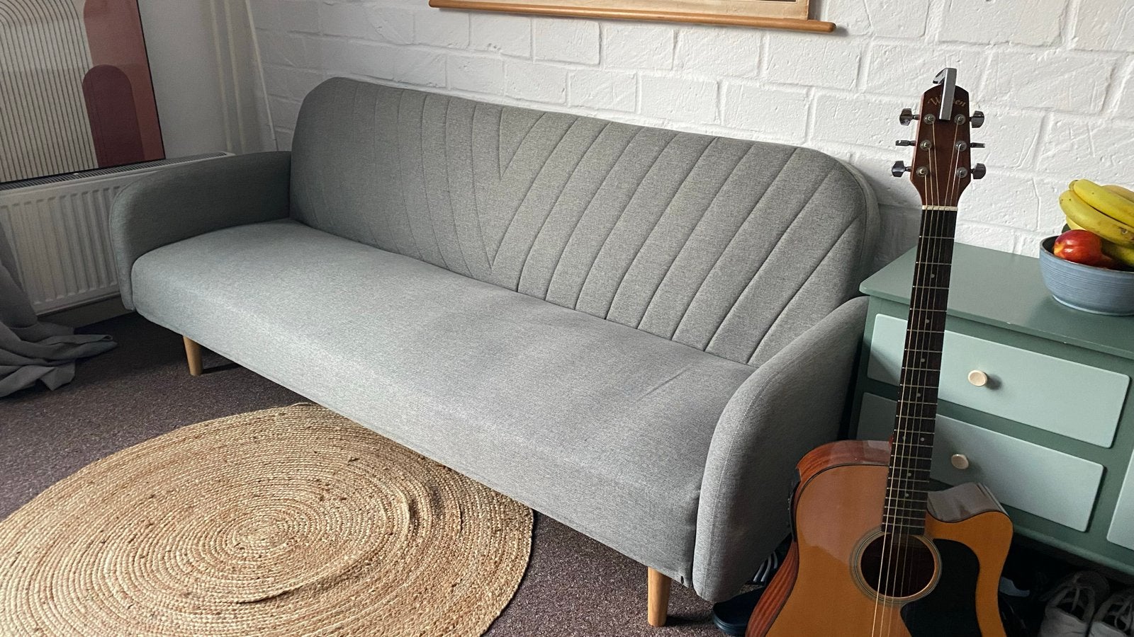 Nette (slaap)bank – Moet weg! - 200x80 cm, Huis en Inrichting, Slaapkamer | Slaapbanken, Ophalen, Gebruikt, Tweepersoons, Overige maten