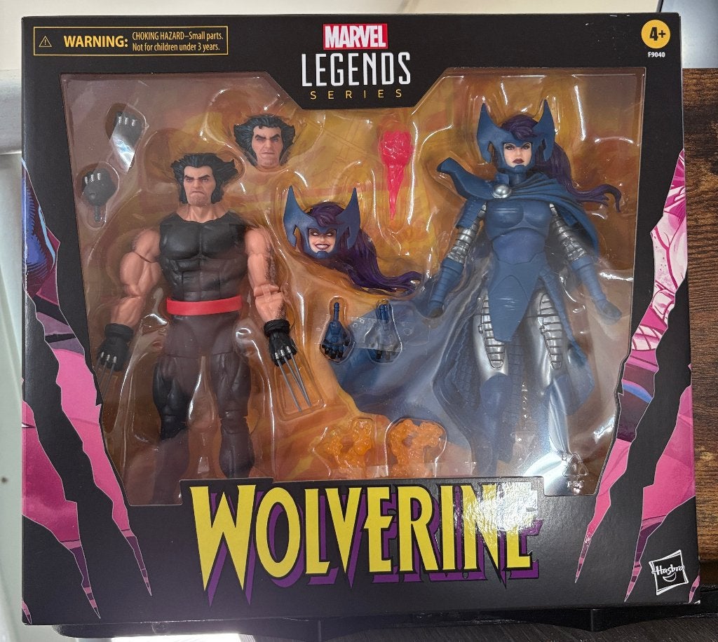 Marvel Legends 2-pack Wolverine & Psylocke 15cm, Ophalen of Verzenden, Nieuw