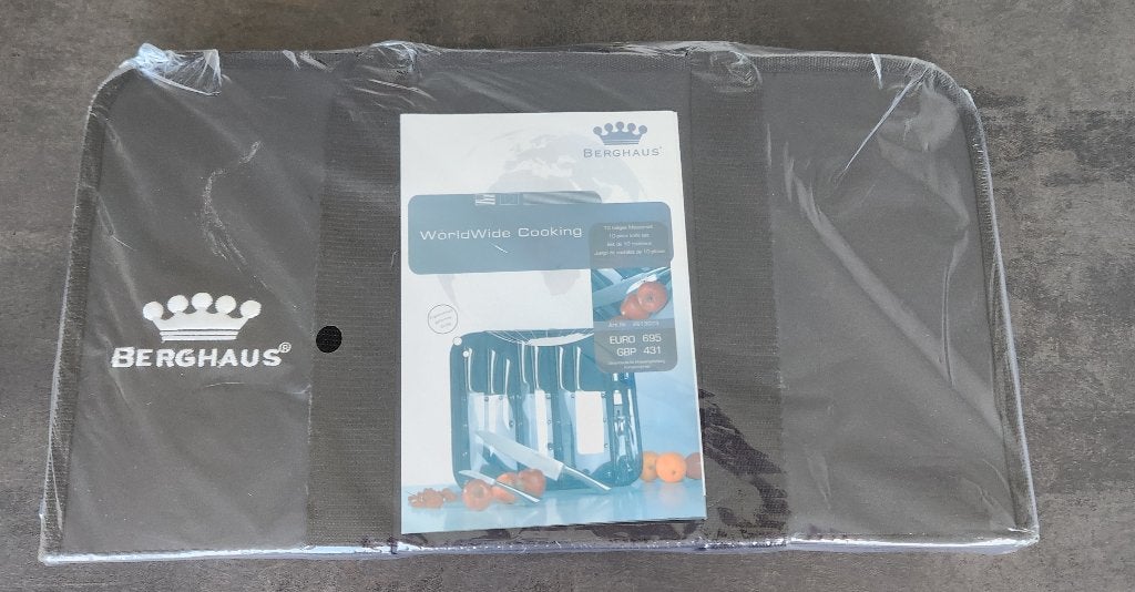 Nieuw 10-delige Messenset, merk berghaus, Ophalen of Verzenden, Nieuw, Overige materialen, Bestekset