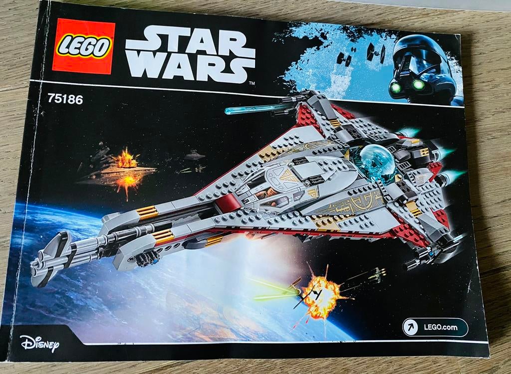 Lego star wars set 75186, Ophalen, Zo goed als nieuw
