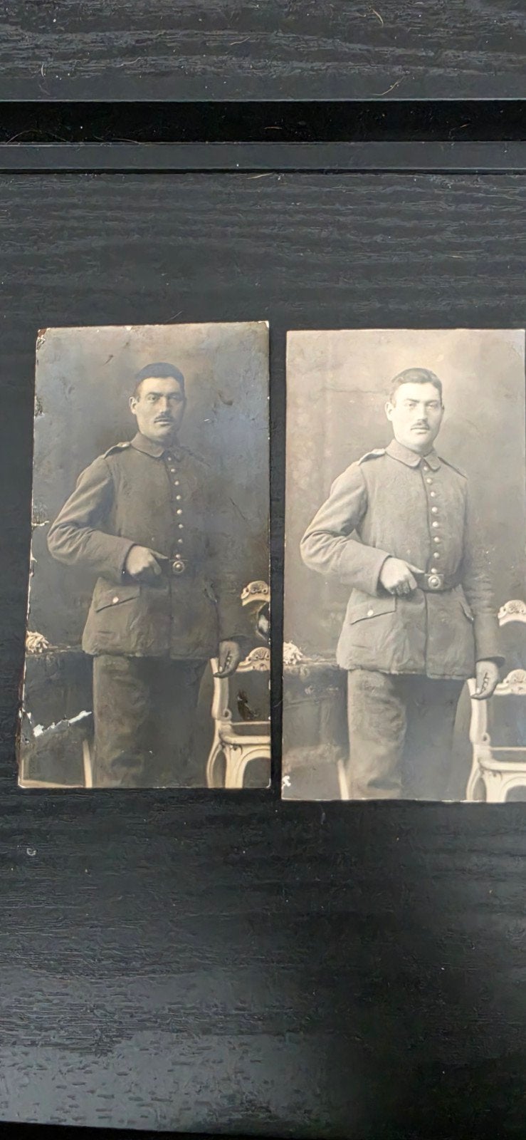 11 Foto Duitse soldaat WO1, Verzamelen, Gebruikt, Foto, Ophalen of Verzenden, Voor 1940
