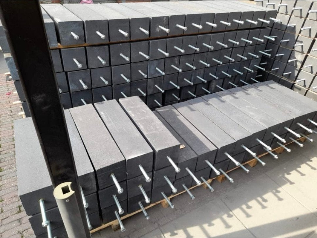 Betonpoeren 15x15x60 – Zomeractie, Stevig Geprijsd!, Ophalen, Nieuw, IJzer