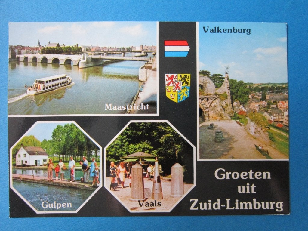 Ansichtkaart: Zuid- Limburg, Groeten uit... Maastricht..., Ophalen of Verzenden, 1980 tot heden, Gelopen, Limburg