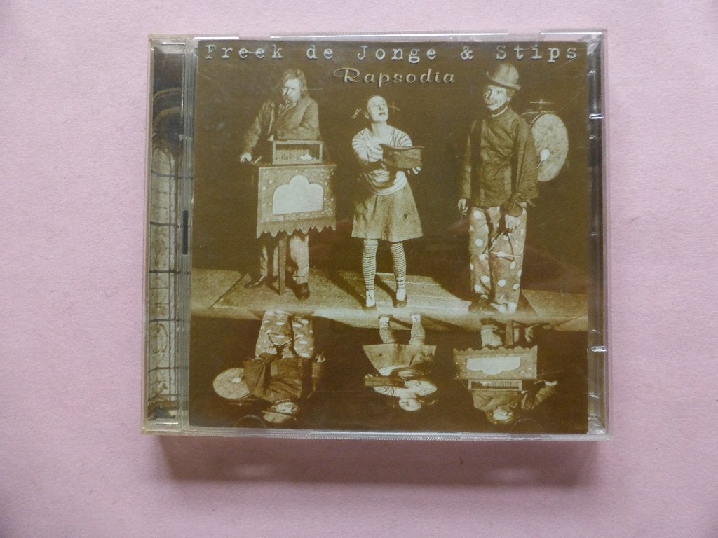 Freek de Jonge & Stips “Rapsodia” CD , Cd's en Dvd's, Ophalen of Verzenden, Zo goed als nieuw, Levenslied of Smartlap