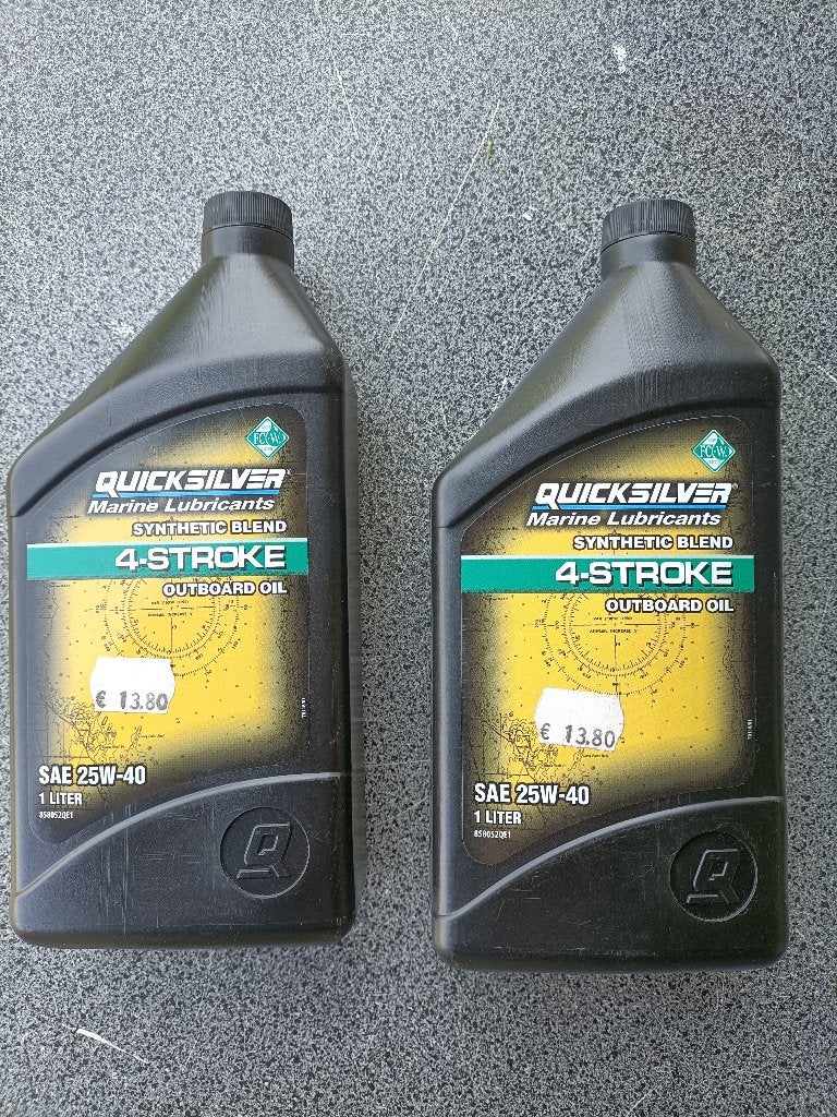 buitenboordmotor olie quicksilver 2 liter Nieuw !!, Ophalen of Verzenden, Nieuw, Motor en Techniek