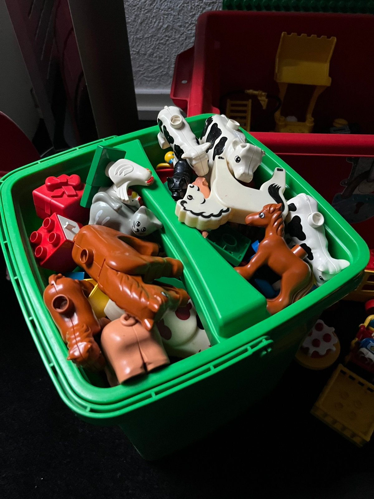 Lego Duplo partij met trein, Ophalen, Gebruikt, Duplo