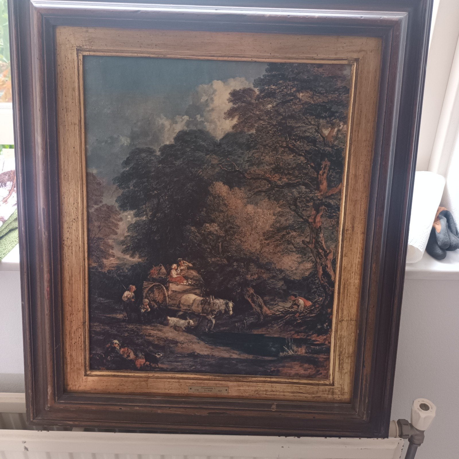Landschapsschilderij in Olieverf, toegeschreven aan, Antiek en Kunst, Kunst | Schilderijen | Klassiek, Ophalen