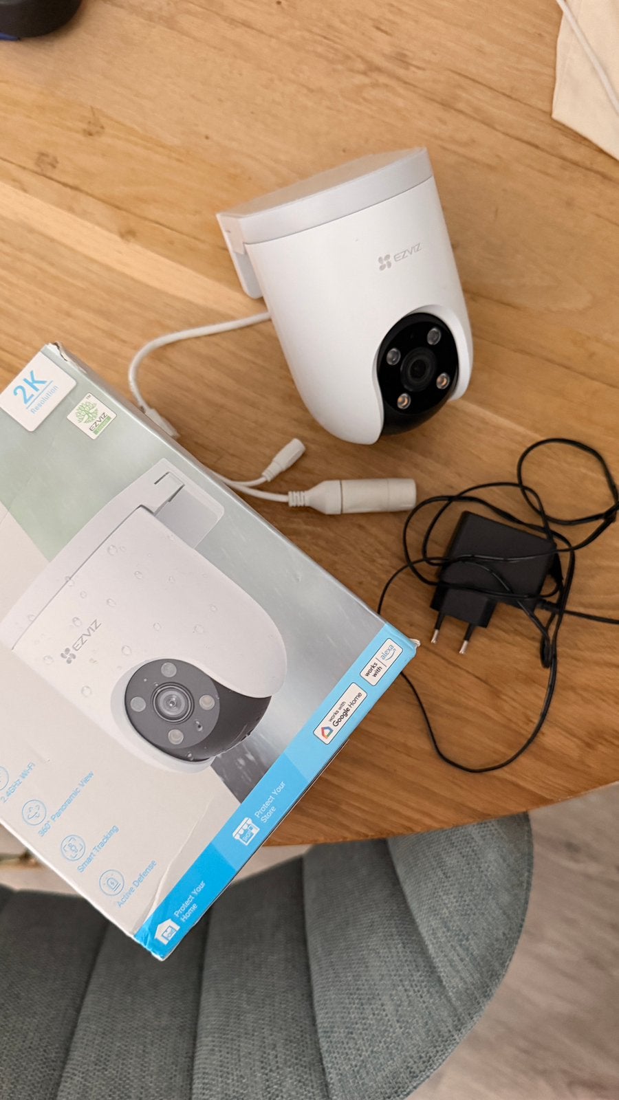 EZVIZ wifi camera draaibaar en 2-weg audio ZGAN, Ophalen of Verzenden, Zo goed als nieuw