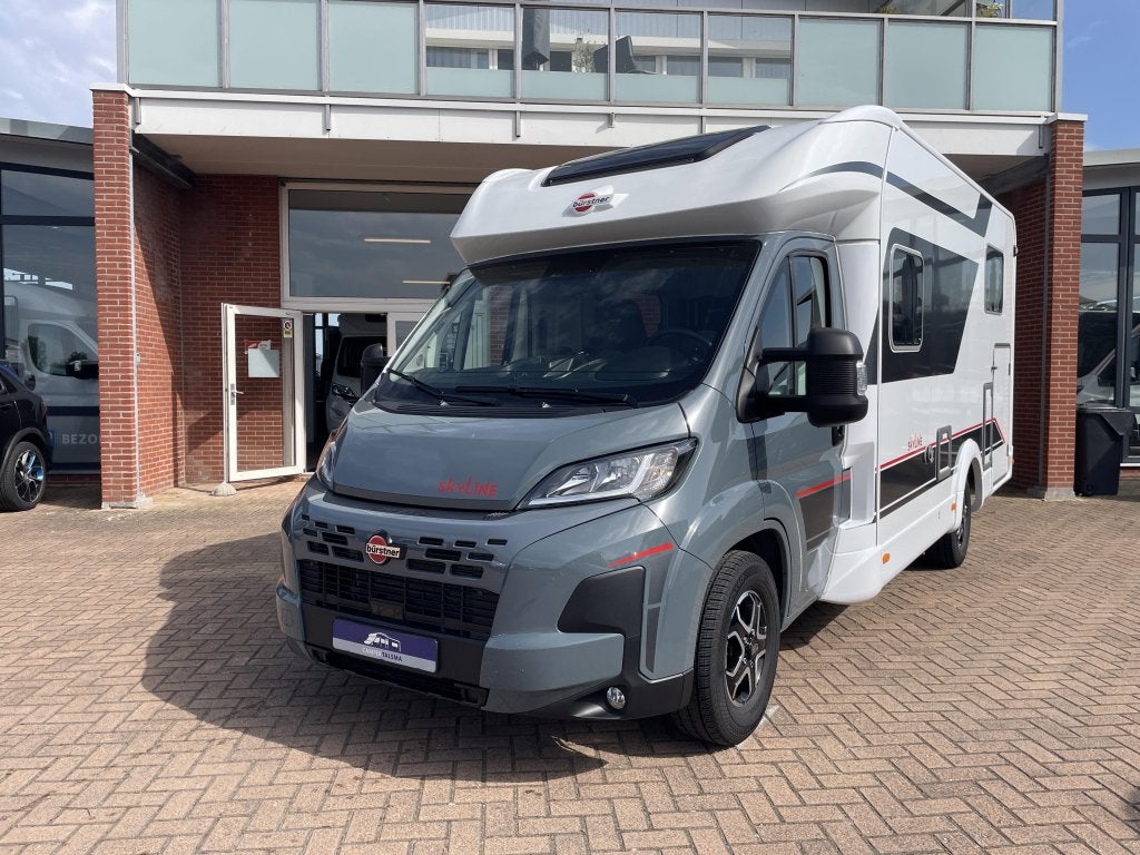 Bürstner Lyseo Time T Skyline 690 Skyline kan naar, Caravans en Kamperen, Automaat, Ringverwarming, Fiat, Bedrijf